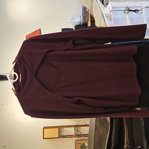 Purple Key hole sweater